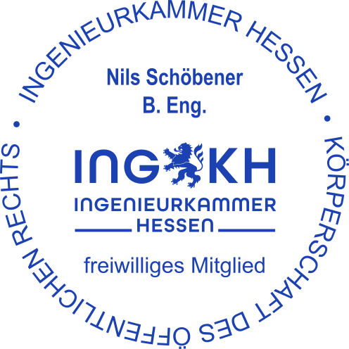 Ingenieurkammer Hessen – Stempel freies Mitglied